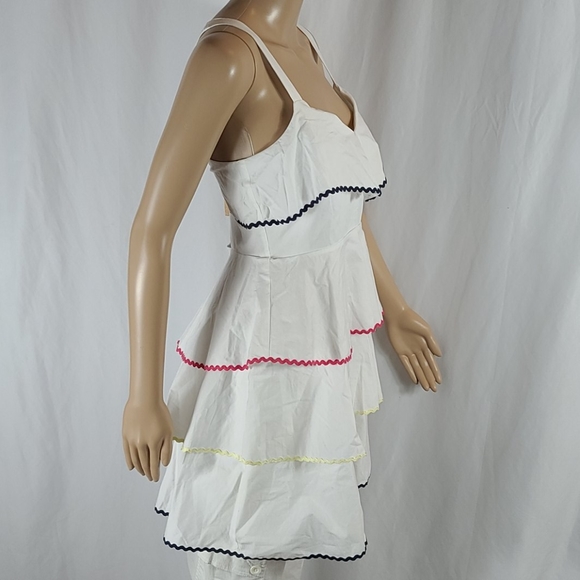 WAYF | Festive Multi Layer Backless Fun Dress - Picture 3 of 8